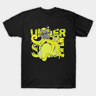 Under The Sea - Radioactive Octopus T-Shirt